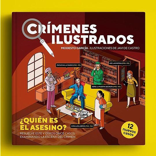 Imagen principal del producto Libro interactivo - Crímenes ilustrados