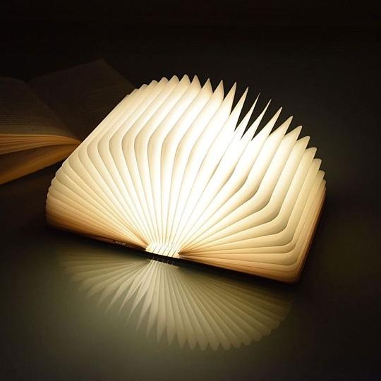Imagen principal del producto Lámpara libro que se ilumina al abrirse
