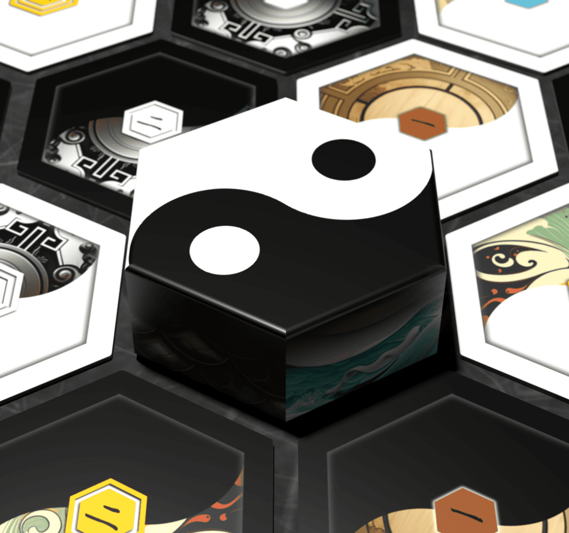 Imagen principal del producto Juego de mesa Yin Yang - 18 Hex Games Collection