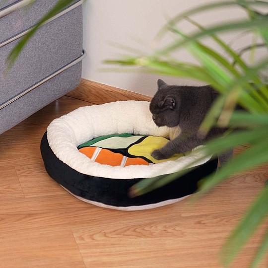 Imagen principal del producto Cama para gatos y perros en forma de sushi