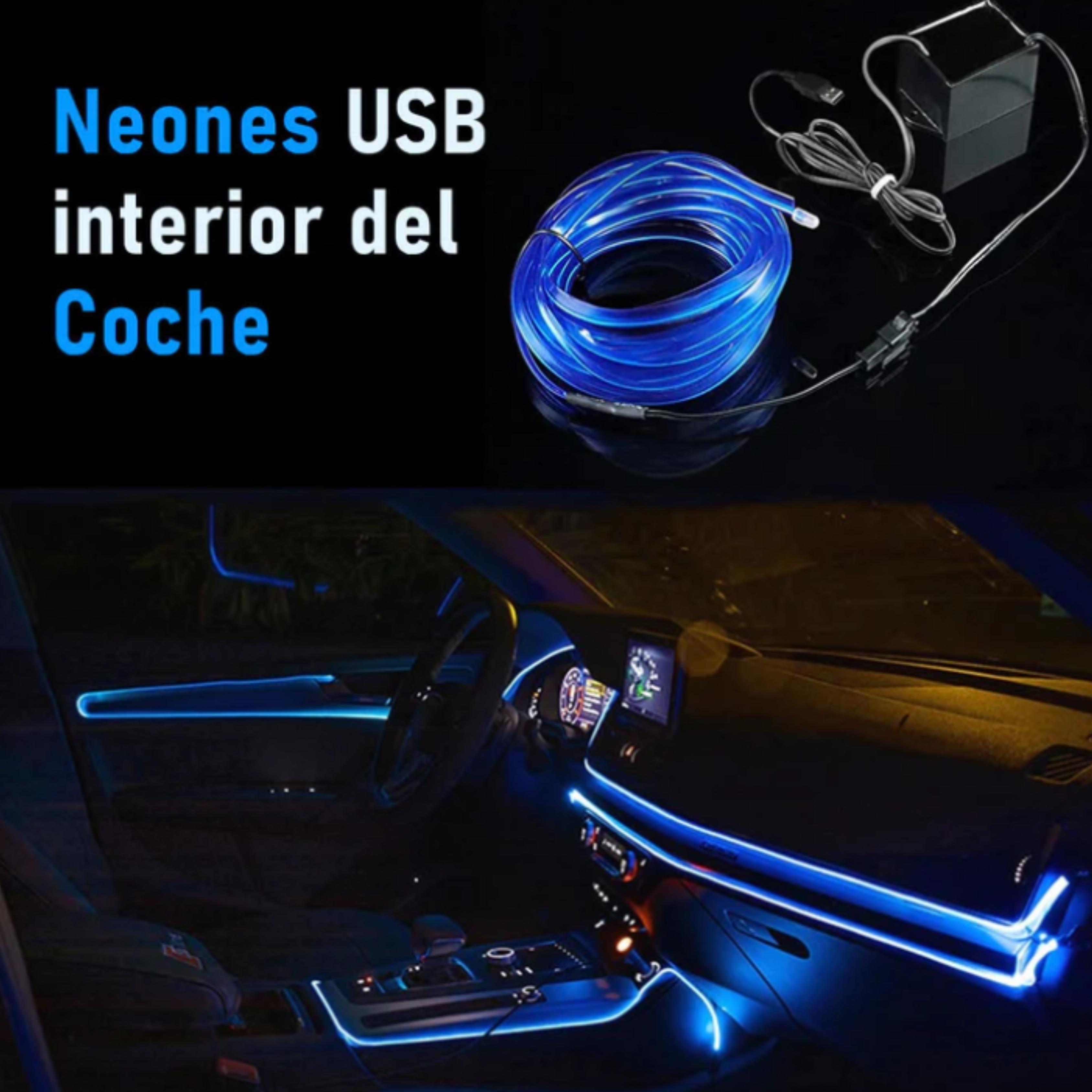 Imagen principal del producto Luces led para el interior del coche neón USB