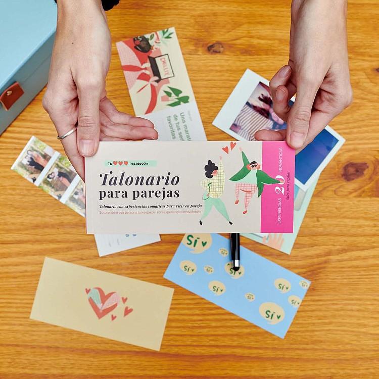 Imagen principal del producto Talonario para parejas. 20 experiencias románticas
