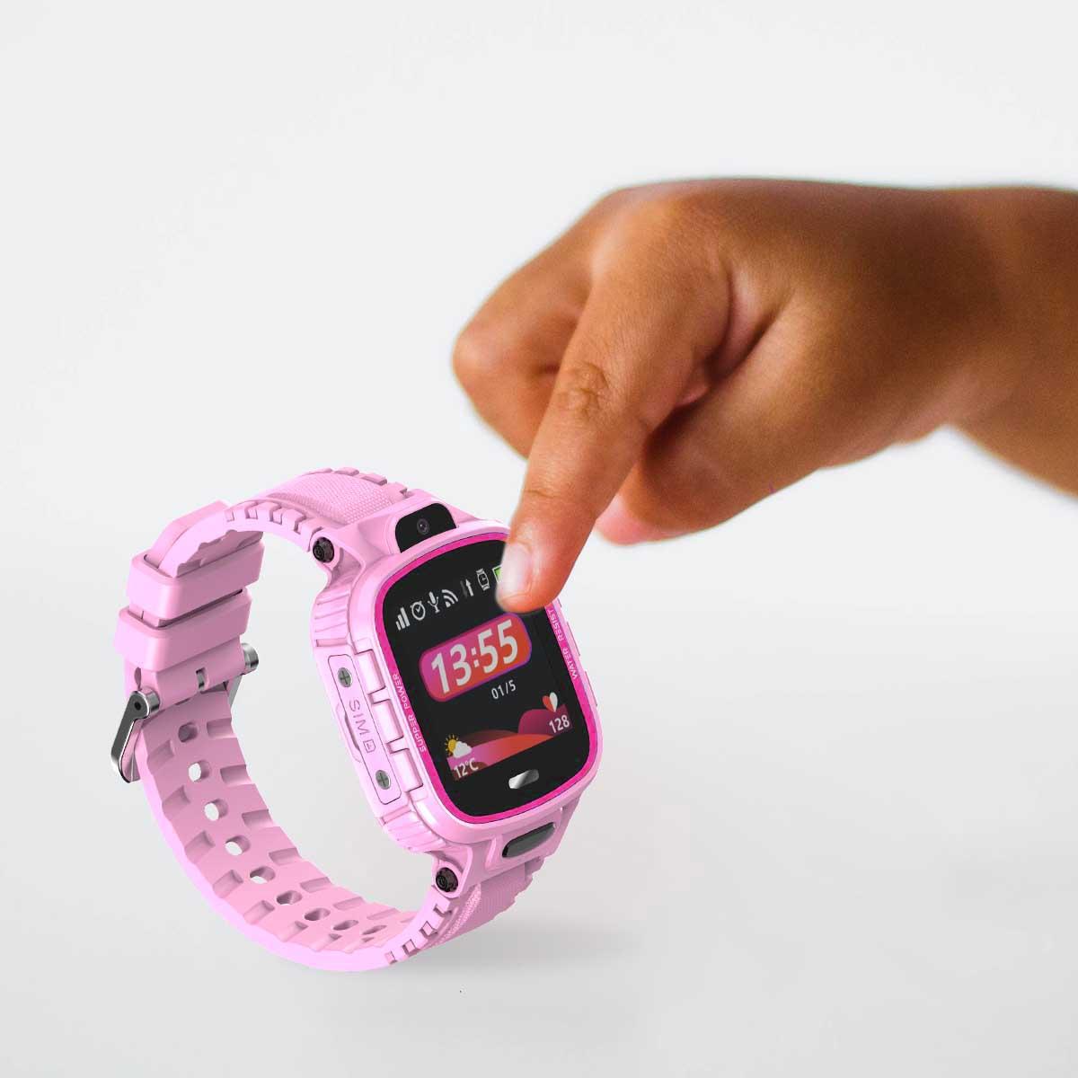 Imagen principal del producto Reloj GPS Infantil Rosa G300