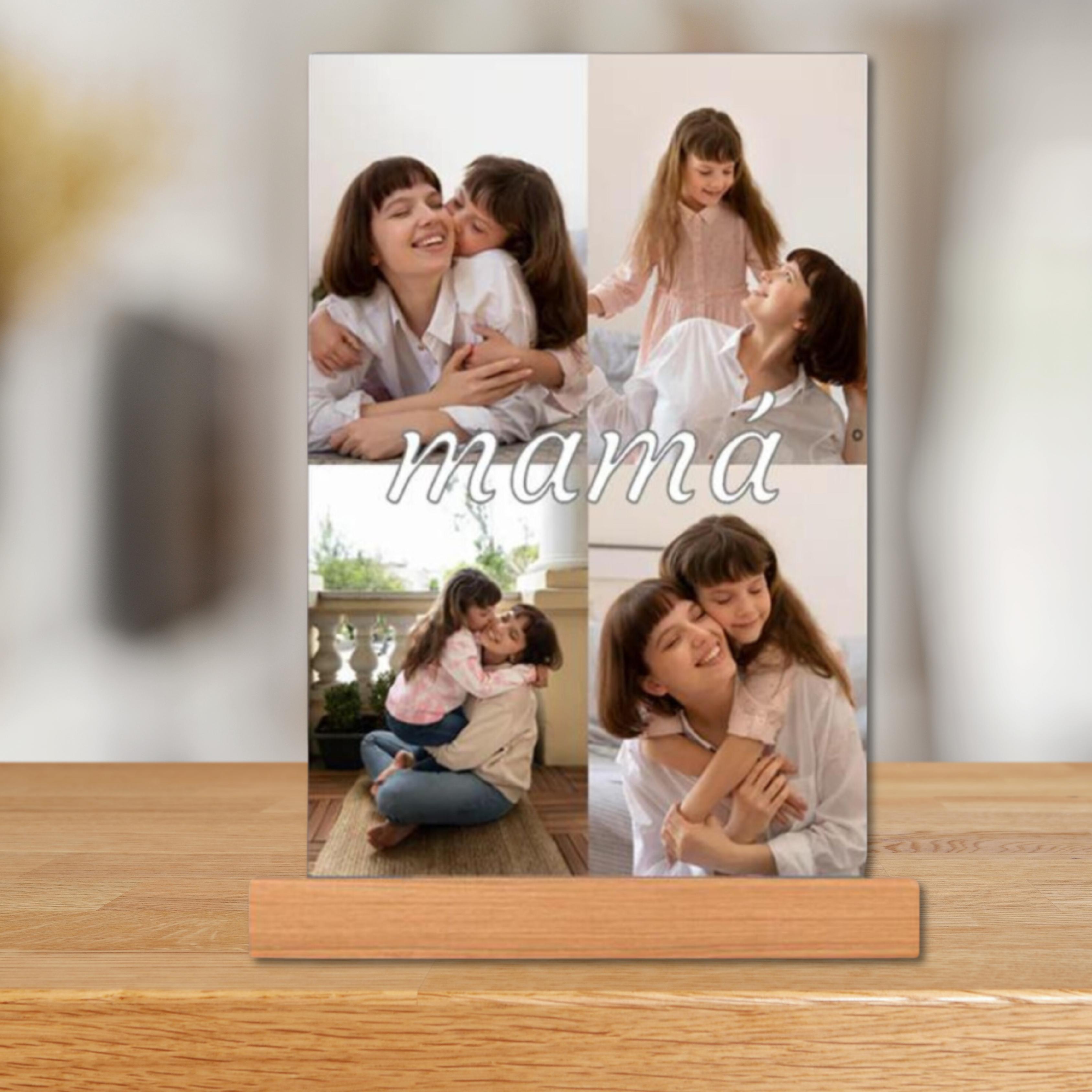Imagen principal del producto Lámpara personalizada collage con base led