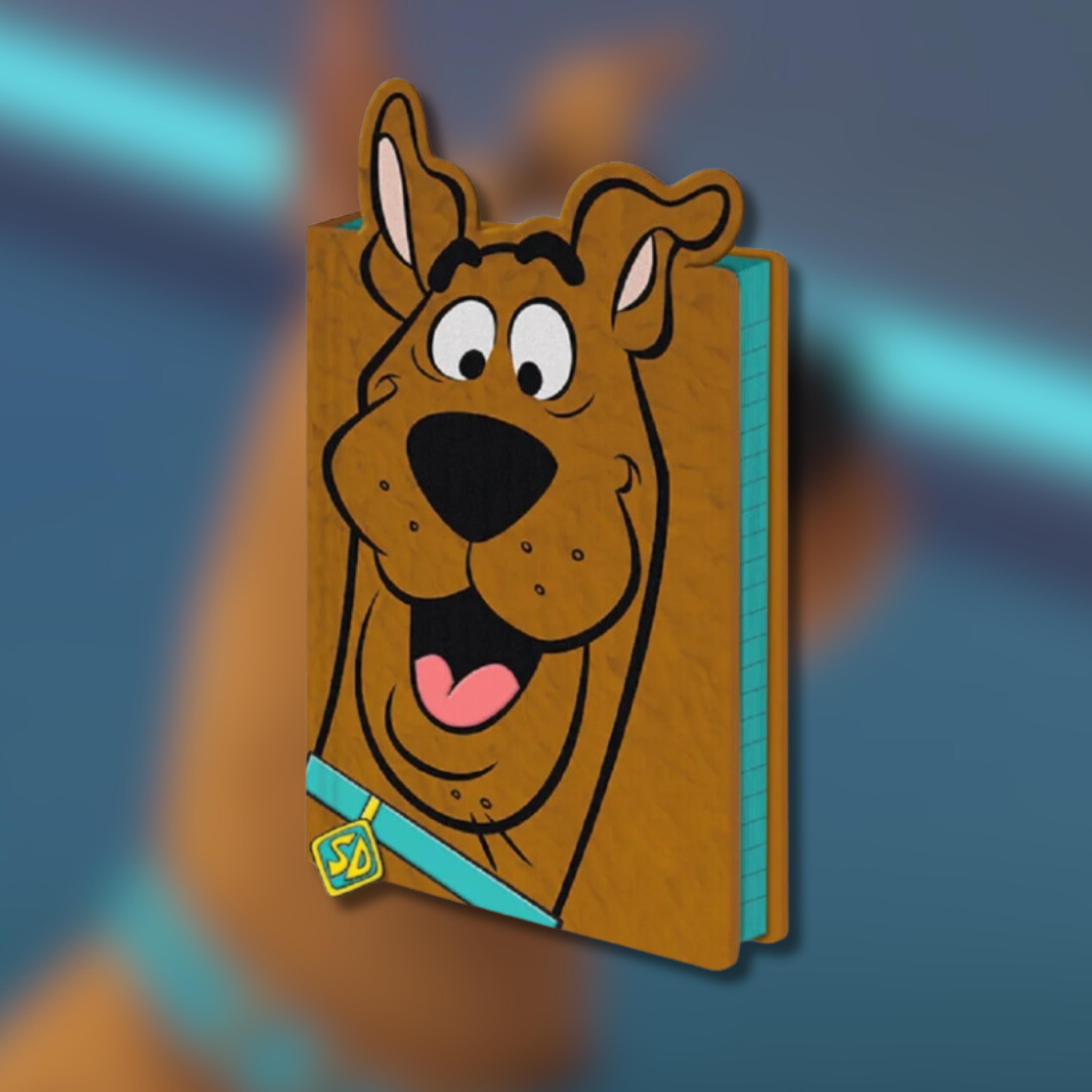 Imagen principal del producto Cuaderno A5 Premium Scooby Doo Cubierta Peluda