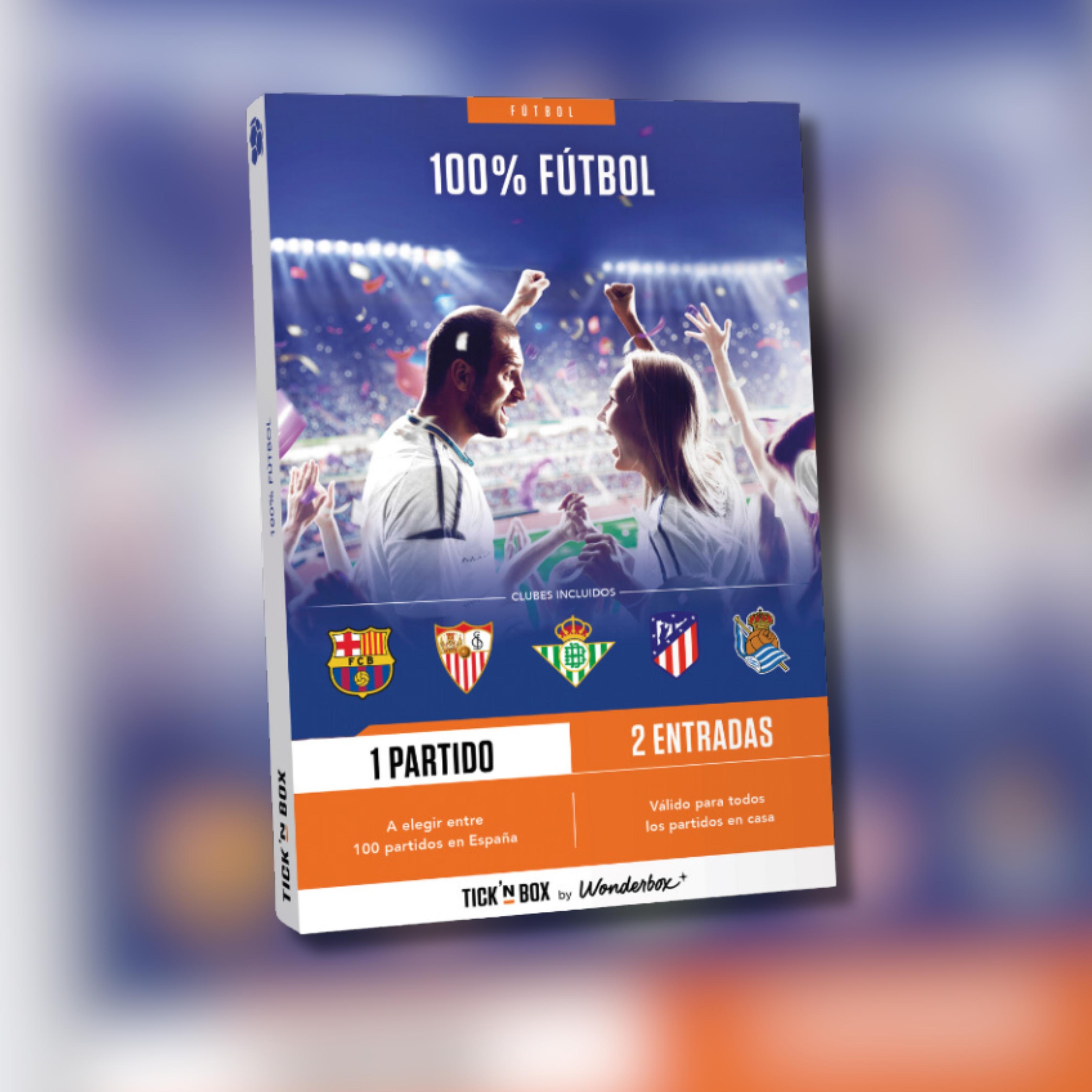 Imagen principal del producto Dos entradas de fútbol para ver a tu equipo favori...