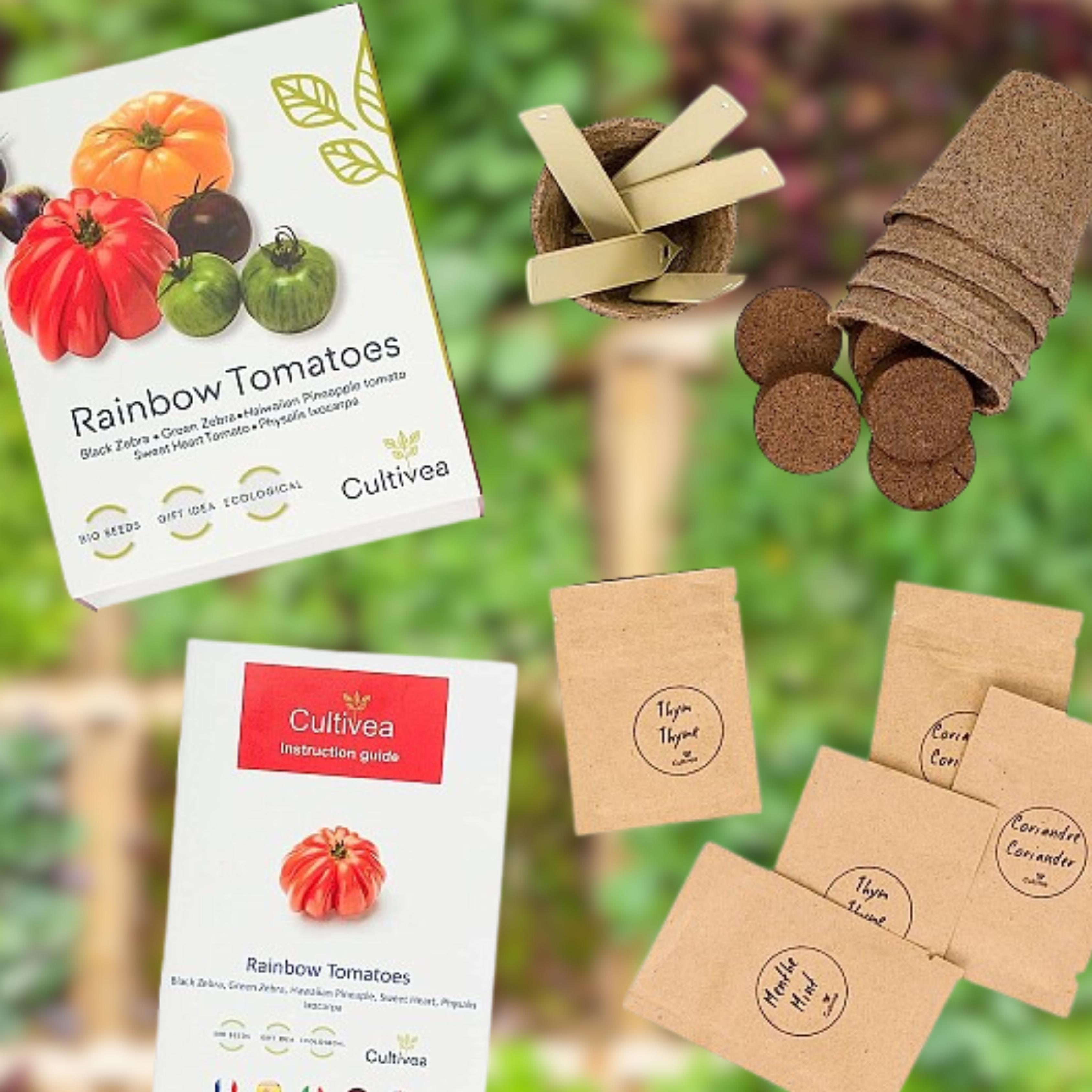 Imagen principal del producto Kit para cultivar tomates de colores