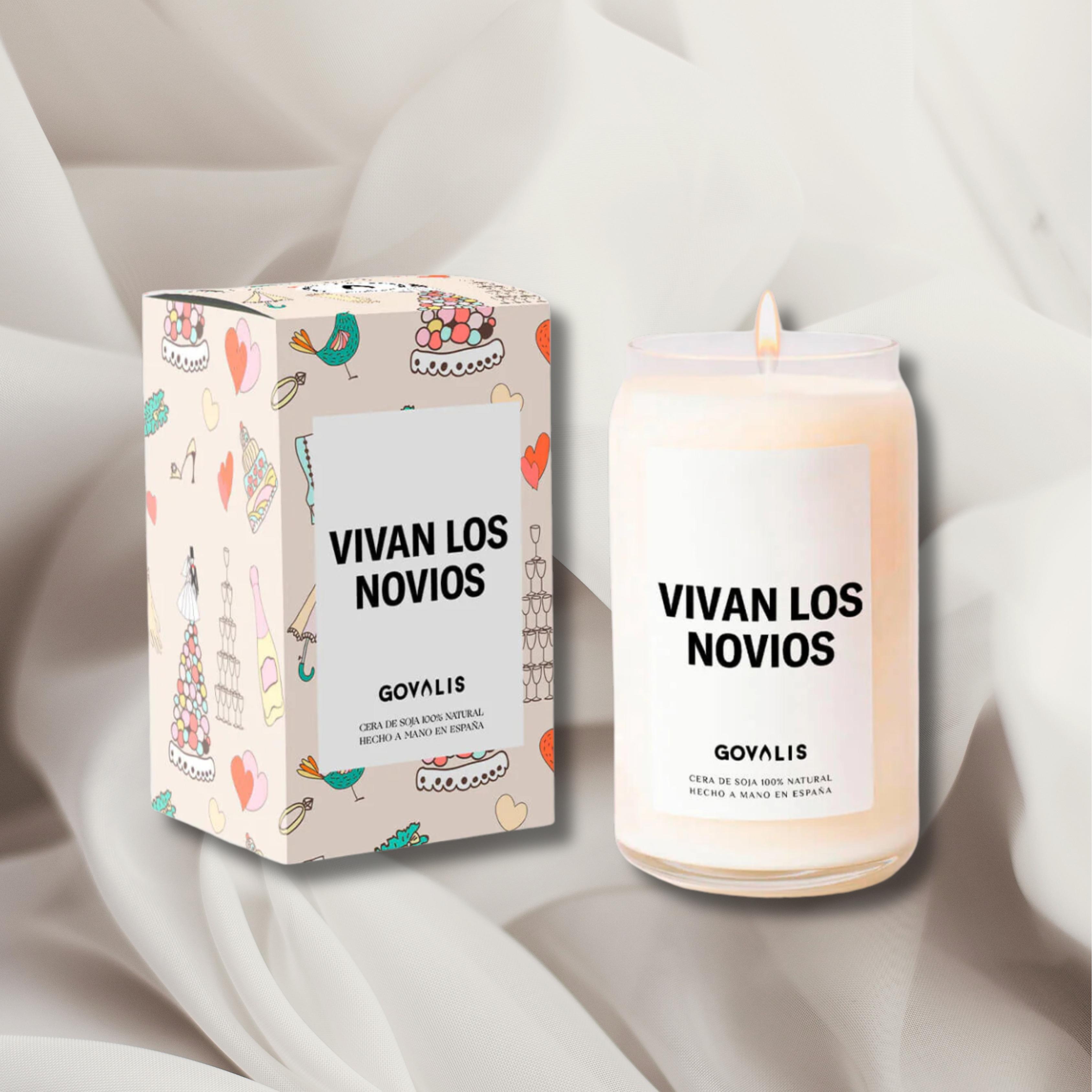 Imagen principal del producto Vela Aromática Vivan los Novios