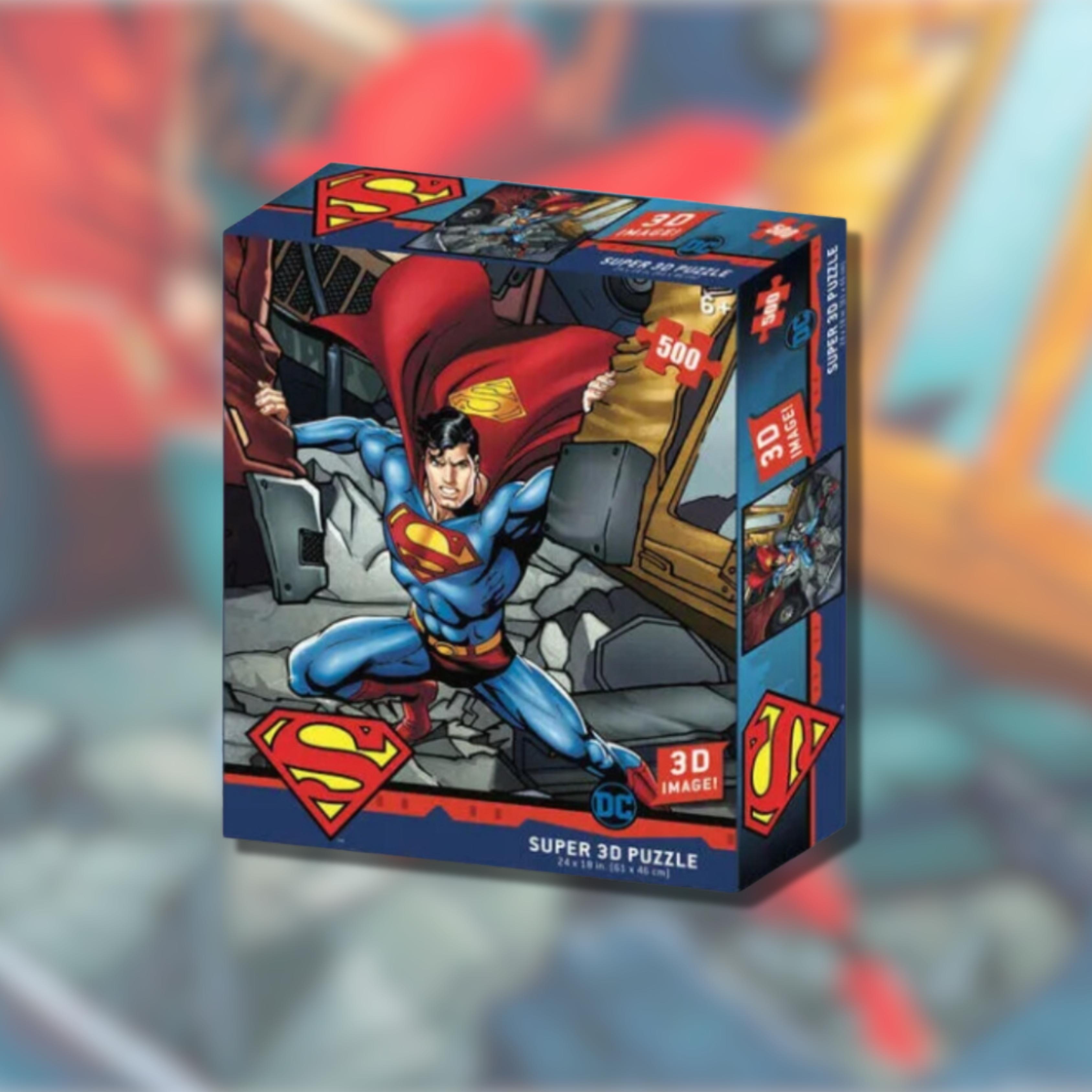 Imagen principal del producto Puzzle Lenticular DC Comics Superman 500 Piezas