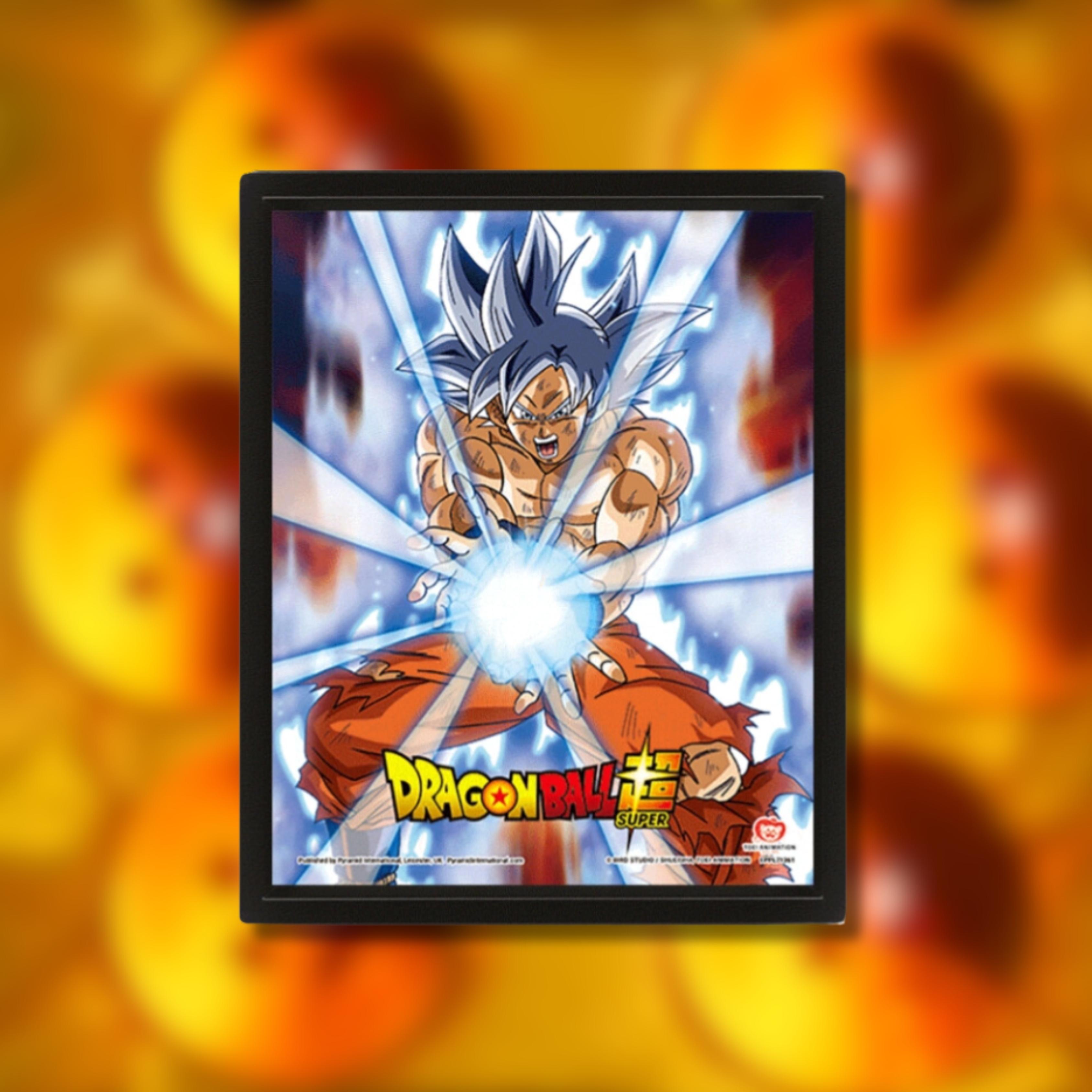 Imagen principal del producto Cuadro 3D Dragon Ball Z Ultra Instinct