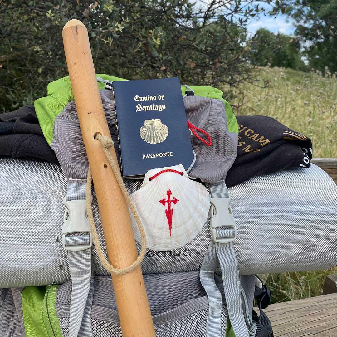 Imagen descriptiva del producto "Pasaporte del Camino de Santiago personalizado"