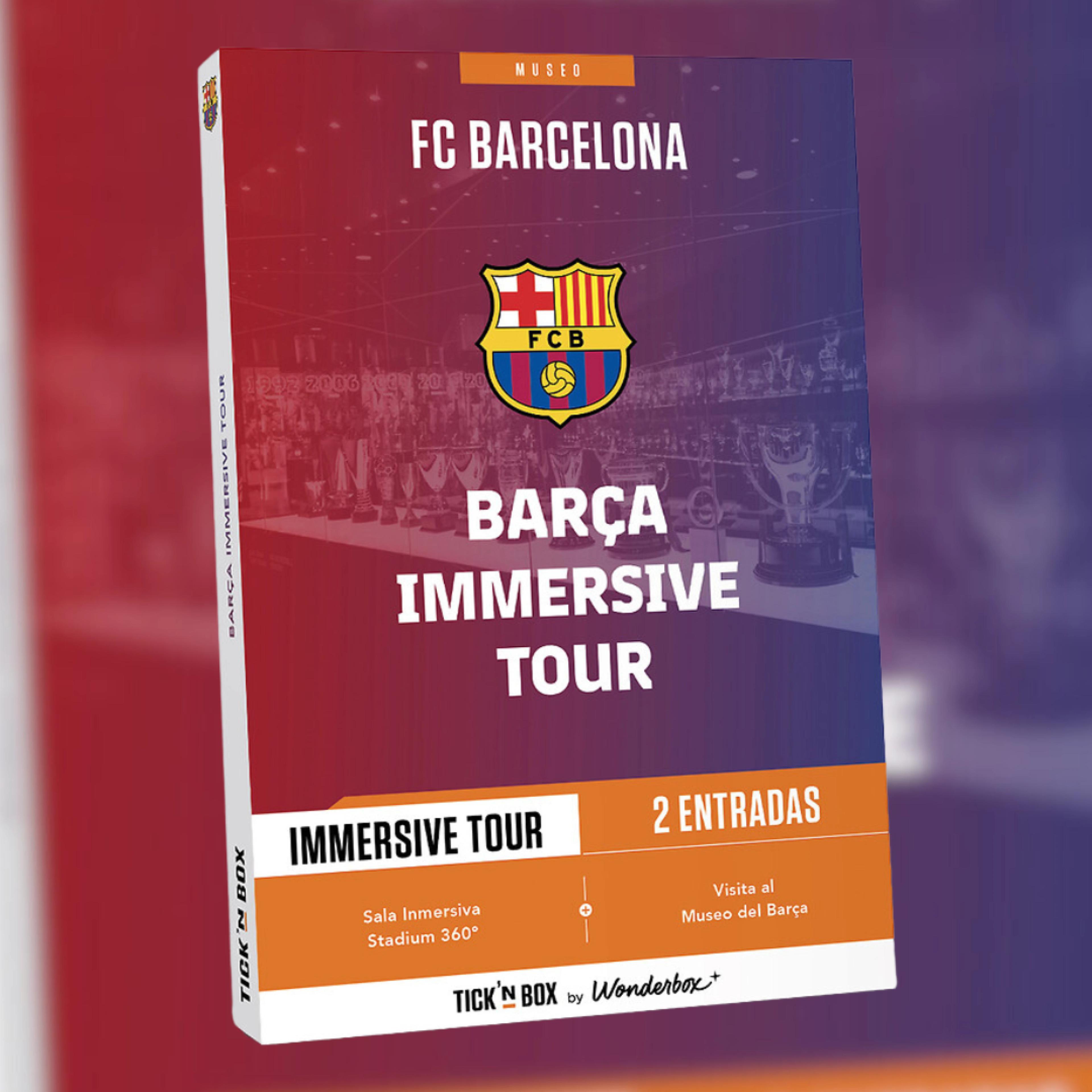 Imagen descriptiva del producto "Caja de experiencia "FC Barcelona""