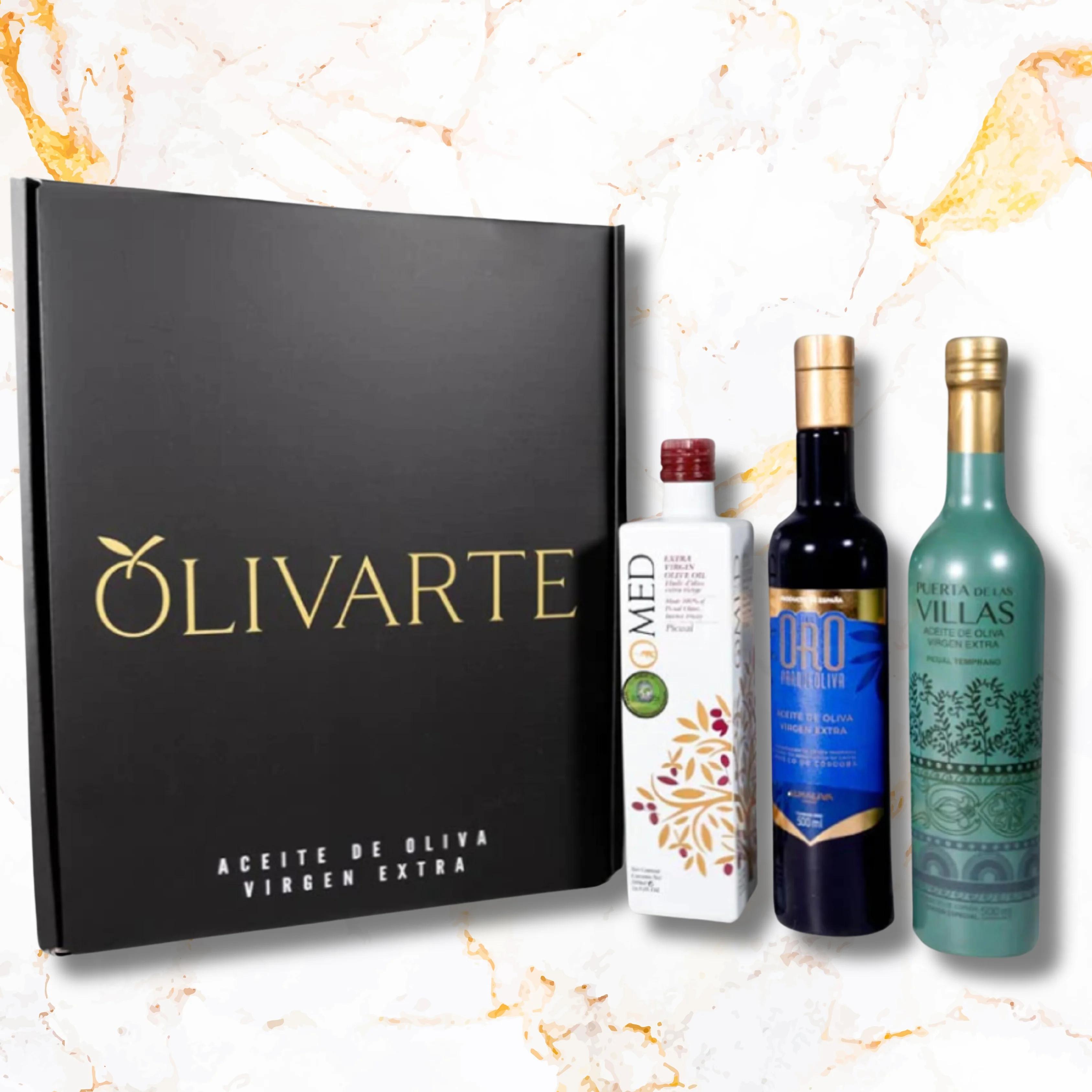 Imagen principal del producto Estuche de regalo exclusivo: Aceite de Oliva Virge...