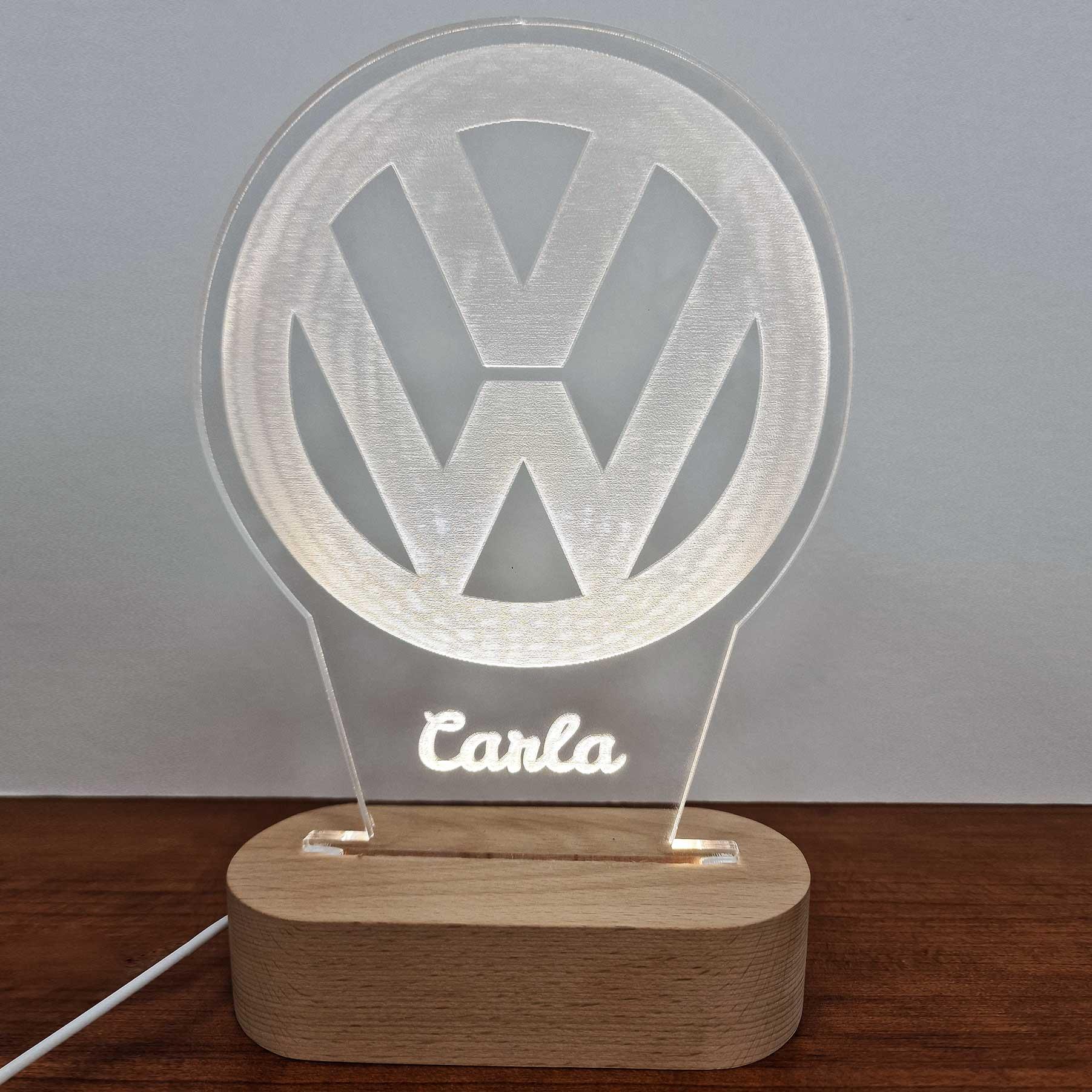 Imagen principal del producto Lámpara personalizada - Marcas de coches