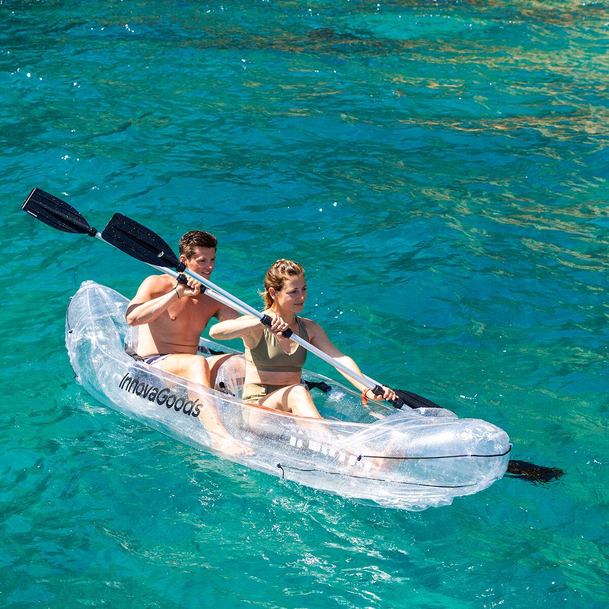 Imagen principal del producto Kayak Hinchable Transparente con Accesorios 312 cm...