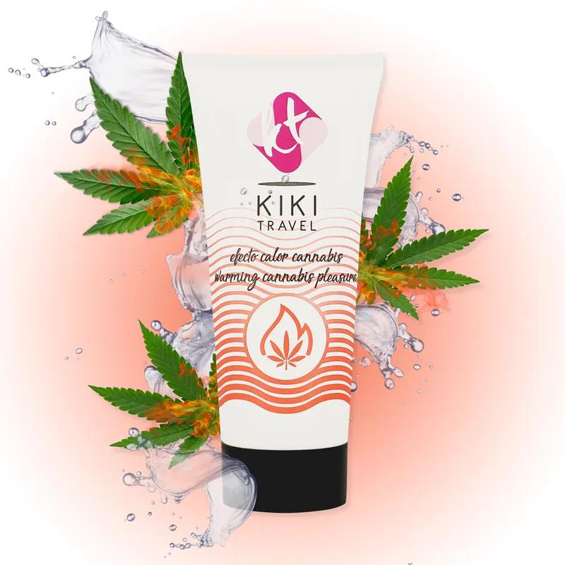 Imagen principal del producto Gel deslizante efecto calor intenso sabor cannabis