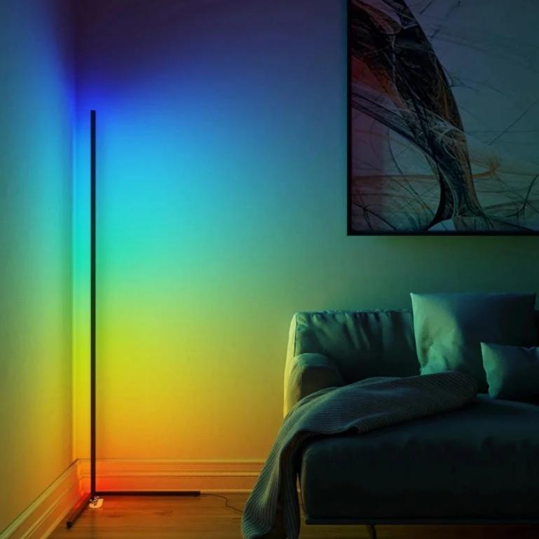 Imagen principal del producto Lámpara de pie LED RGB