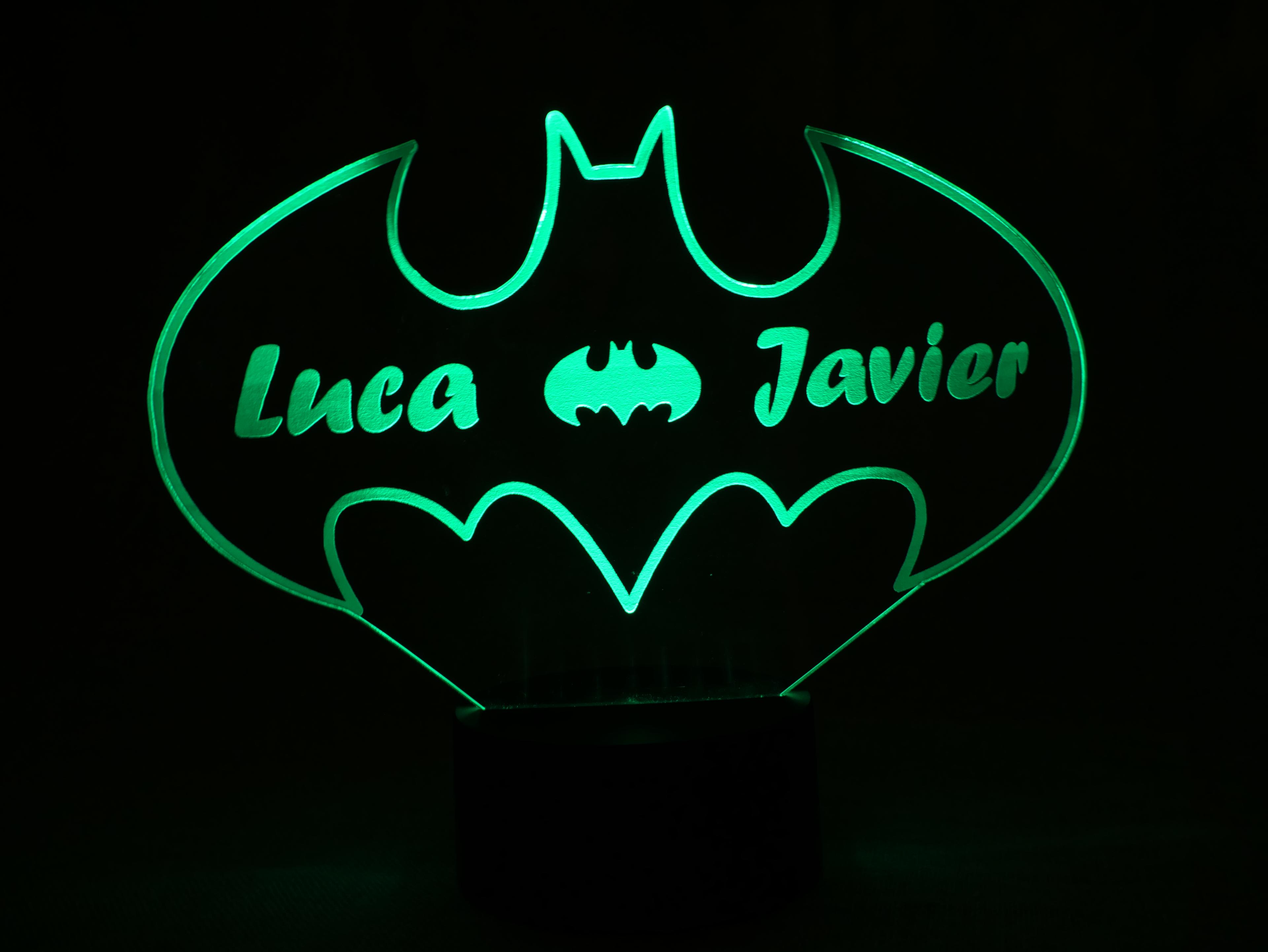 Imagen principal del producto Lámpara Batman personalizada